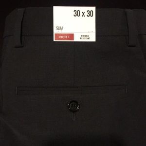 Men’s Dark Grey Charcoal Dress Pant 30x30 Express